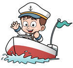 vector-illustration-of-boy-driving-boat_132190202